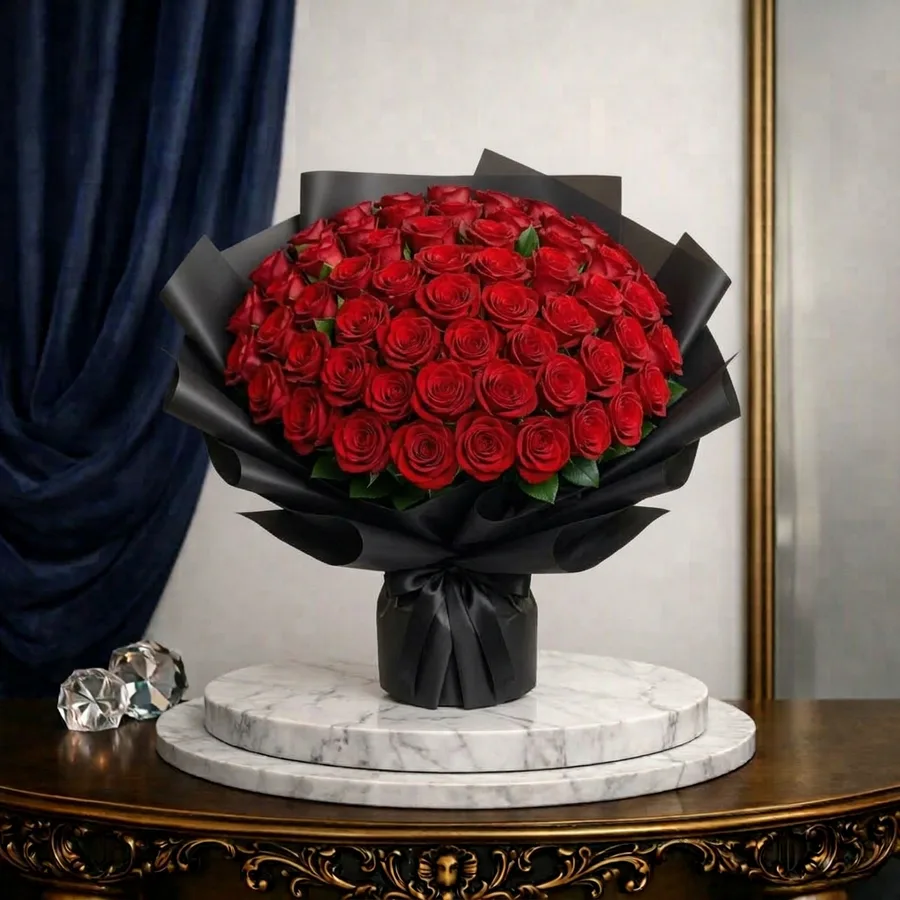 50 Red Roses